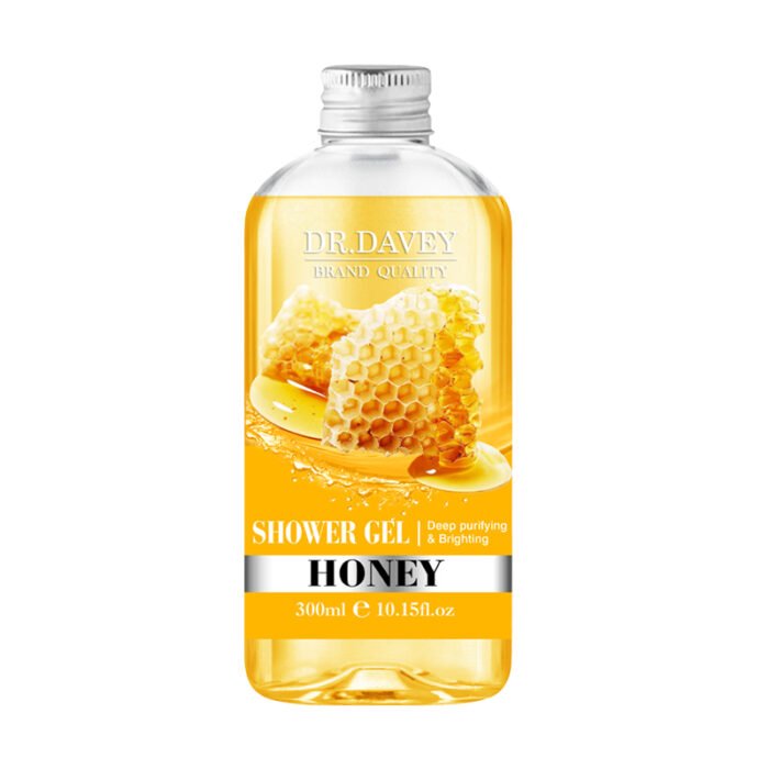 DR.DAVEY Honey shower gel moisturizing whitening skin 300ml private label wholesale OEM