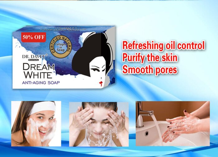 DR.DAVEY Kojiesan skin Anti-Aging dream white soap KOJIC ACID cleansing skin Moisturizing nourish Collagen soap - Image 4