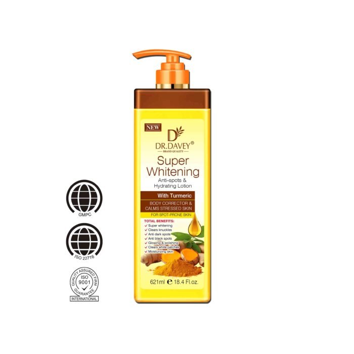 DR.DAVEY TUMEREIC BODY LOTION SUPER WHITENING ANTI DARK SPOTS - Image 7