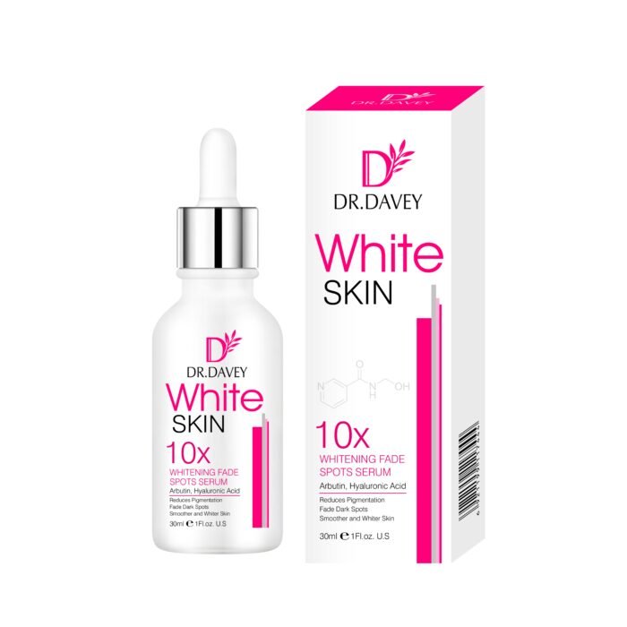 DR.DAVEY 10X White Serum whitening fade spots serum 30ml good quality