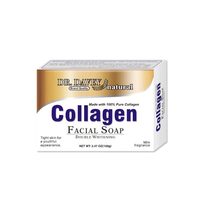DR.DAVEY Collagen Facial Soap Double Whitening Anti-aging Soap - Image 2