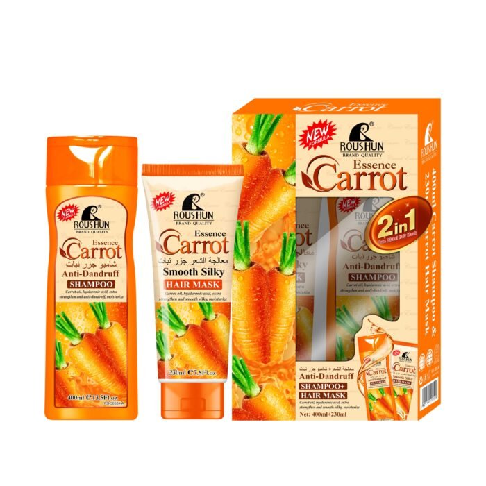 ROUSHUN Carrot Anti-dandruff 2in1Private Label Shampoo
