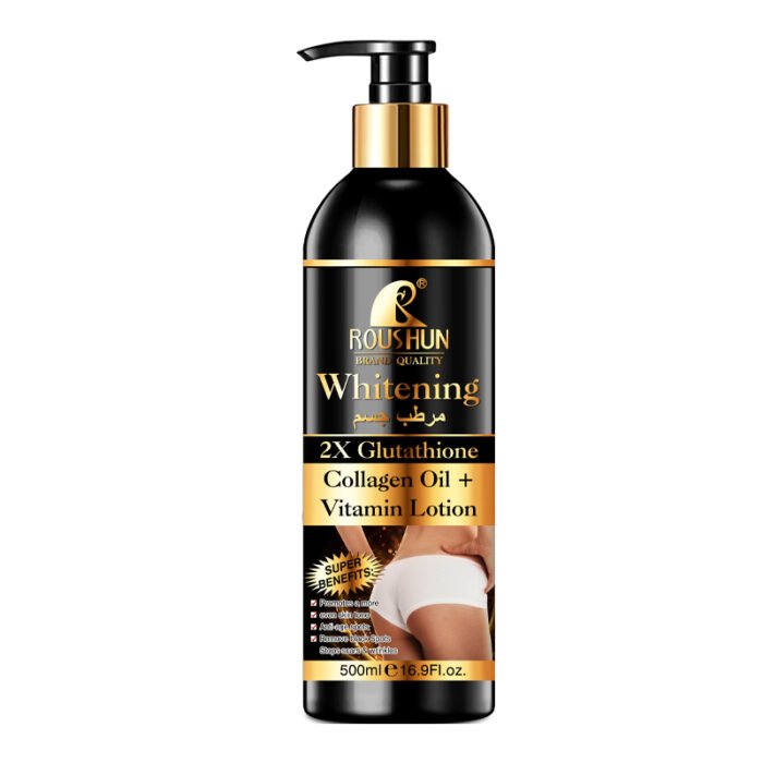 ROUSHUN Gluta Whitening Body Lotion With Collagen Oil Anti-age Body Cream