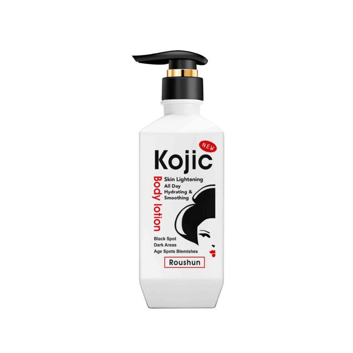 ROUSHUN Wholesale Body Lotion Kojic Acid Whitening Skin Ligthening All Day Hydrating Smoothing Body Lotion