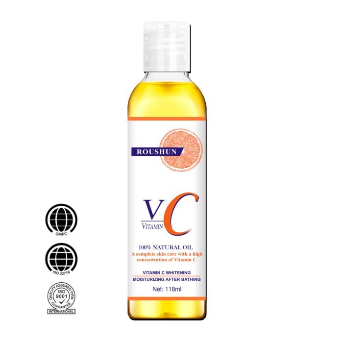 ROUSHUN Vitamin C Body Oil Skin Care Relaxing Natural Moisturizing Whitening body oil - Image 3
