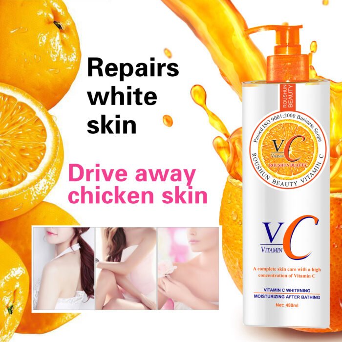 ROUSHUN Vitamin C whitening Lotion Wholesale Whitening Skin Care Moisturizing Body Cream - Image 3