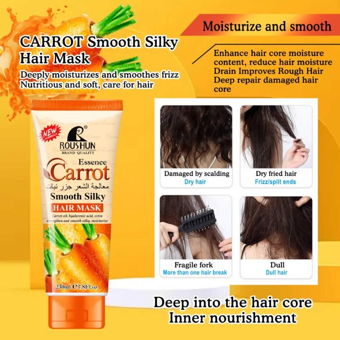 ROUSHUN Carrot Anti-dandruff 2in1Private Label Shampoo - Image 3