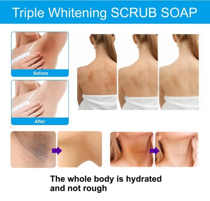 DR.DAVEY Scrub Soap Customizable Vitamin C Moisture Whitening Soap - Image 4