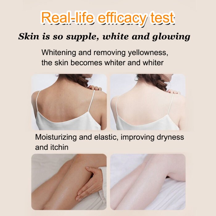 ROUSHUN Turmeric Whitening Body Cream Vitamin C Brightening Lightening Skin Care Manufacturer Body Lotion - Image 4