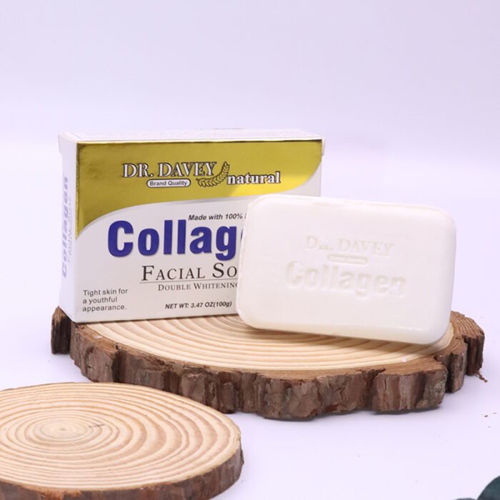 DR.DAVEY Collagen Facial Soap Double Whitening Anti-aging Soap - Image 4