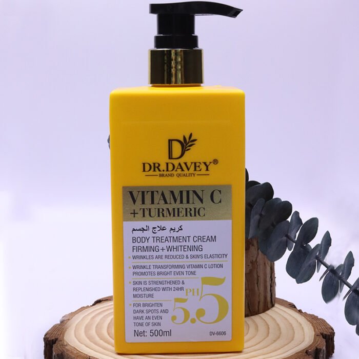 DR.DAVEY Vitamin C Body Cream Body Lotion Turmeric Tumeric And Vitamin C Lotion Canada - Image 5