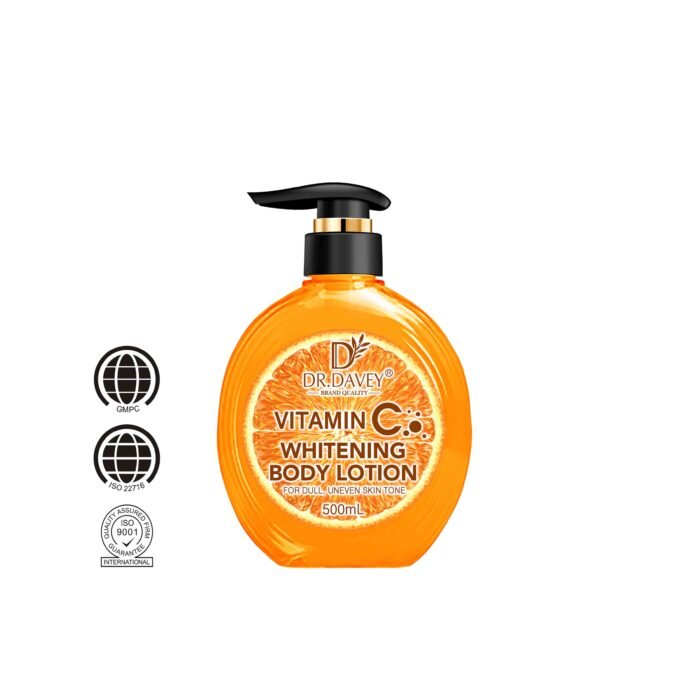 DR.DAVEY Moisturizing Lotion For Dry Skin Vitamin C Whitening Moisturizing Hydrating Brand Quality Body Lotion - Image 6