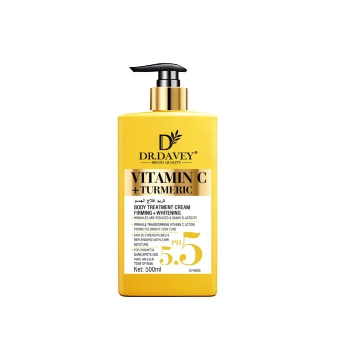 DR.DAVEY Vitamin C Body Cream Body Lotion Turmeric Tumeric And Vitamin C Lotion Canada - Image 6